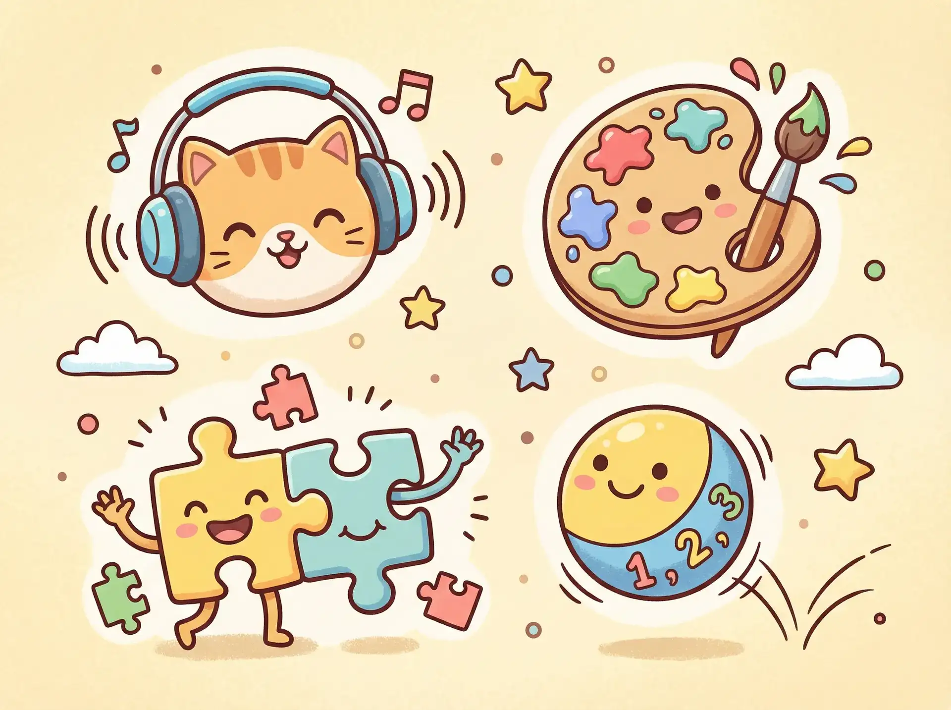 小朋友的手工作品 - 里番动漫 益智创作